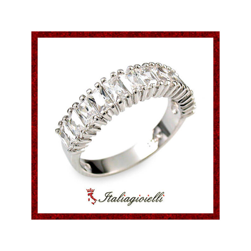 Solare Anello Veretta in Argento 925 - Italiagioielli