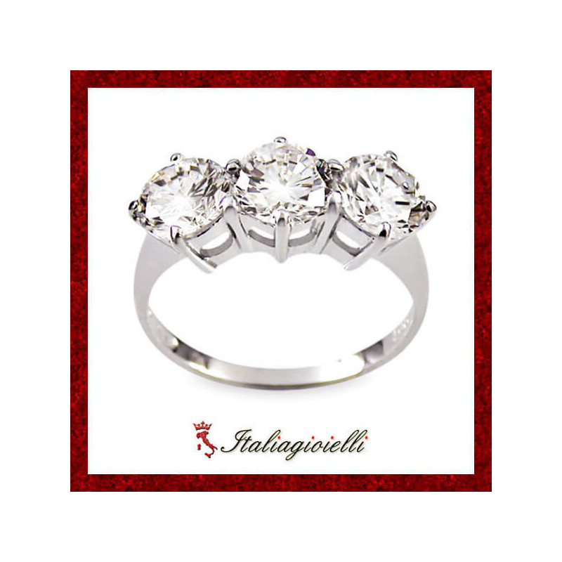 Imponente Anello Trilogy in Argento 925 - Italiagioielli