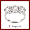 Imponente Anello Trilogy in Argento 925 - Italiagioielli