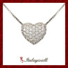 Collana Cuore Pavè in Argento 925 - Italiagioielli