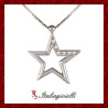 Smagliante Collana Stella in Argento 925 - Italiagioielli