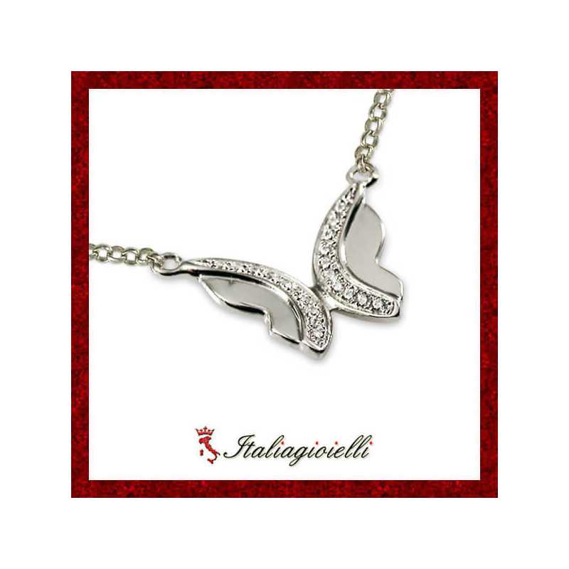 Monkimau Orecchini A Farfalla In Argento 925 – Gioiello Donna Ipoallergenico, Made In Germany, 5x5 Mm