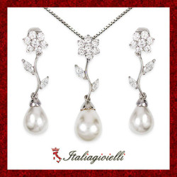 Principesca Parure Donna in Argento 925 - Italiagioielli