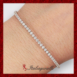 Signorile Bracciale Tennis in Argento 925 - Italiagioielli