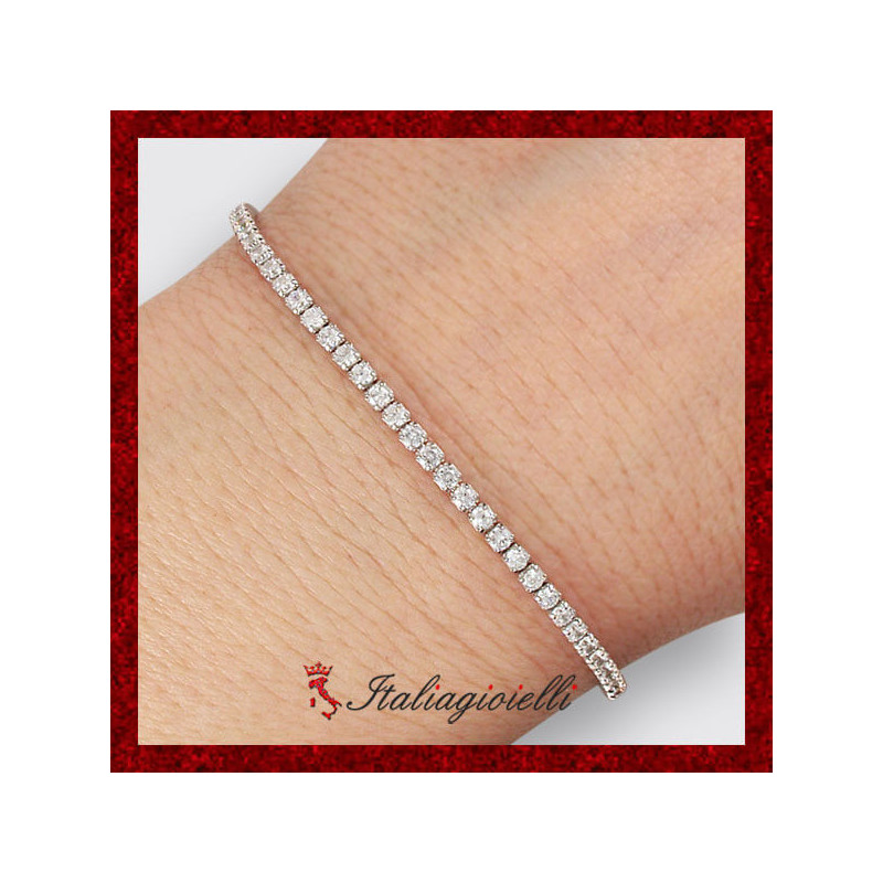 Signorile Bracciale Tennis in Argento 925 - Italiagioielli