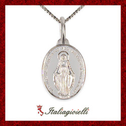 Collana Madonna Miracolosa in Argento 925 - Italiagioielli