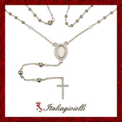 Collana Rosario in Argento 925 - Italiagioielli