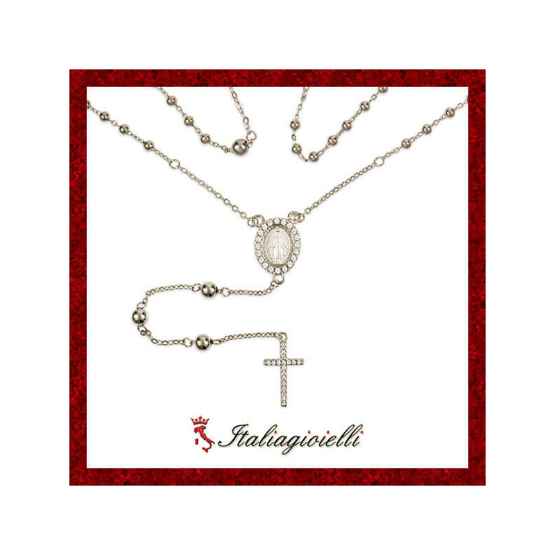 Collana Rosario in Argento 925 - Italiagioielli