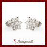 Amabili Orecchini Fiore in Argento 925 - Italiagioielli