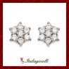 Orecchini Fiore in Argento 925 - Italiagioielli