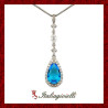 Regale Collana Goccia Topazio Donna in Argento 925 - Italiagioielli