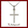 Splendida Collana Croce in Argento 925 - Italiagioielli