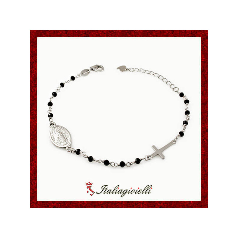 Radioso Braccialetto Rosario in Argento 925 - Italiagioielli