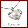 Pregevole Collana Cuore in Argento 925 - Italiagioielli