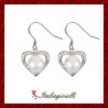 Pregevoli Orecchini Cuore in Argento 925 - Italiagioielli
