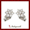 Orecchini Fiore in Argento 925 - Italiagioielli