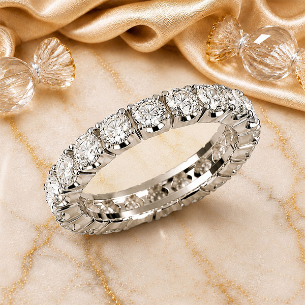 Abbagliante Anello Eternity