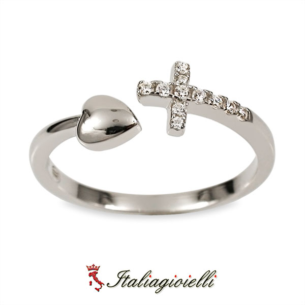 Anello Croce del Cuore