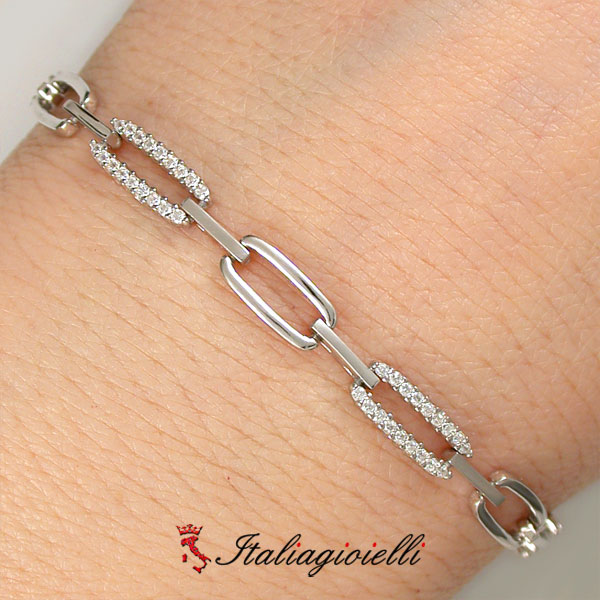 Raffinato Bracciale a Maglie