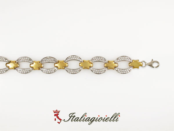 Principesco Bracciale Bicolore