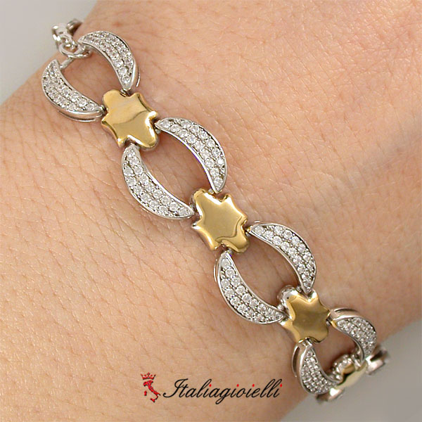 Principesco Bracciale Bicolore