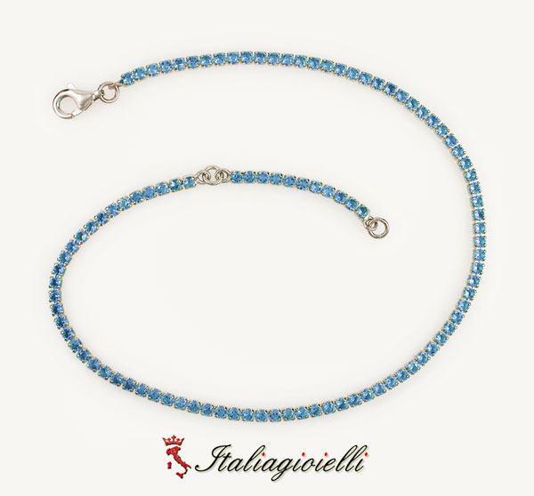 Cavigliera Tennis Topazio
