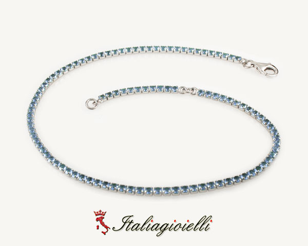 Cavigliera Tennis Topazio