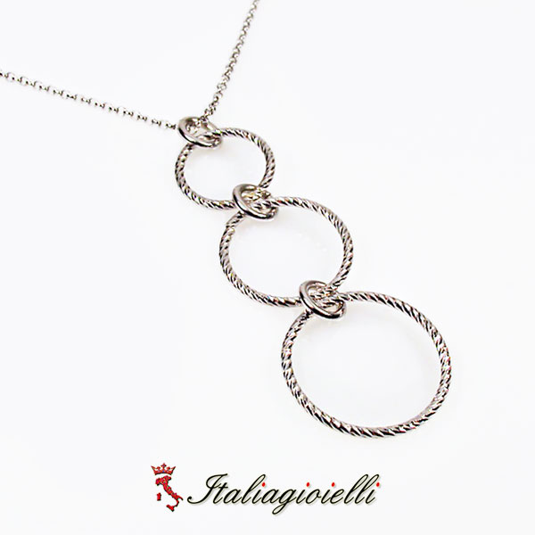 Collana a Cerchio Diamantata