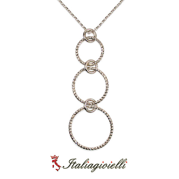 Collana a Cerchio Diamantata