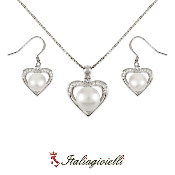 Pregevole Parure Cuore