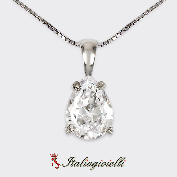 Collana Goccia Brillante