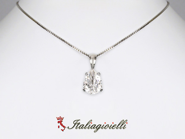 Collana Goccia Brillante