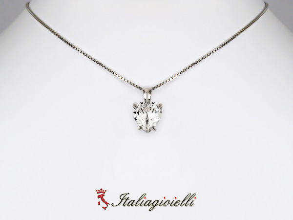 Collana Cuore Brillante