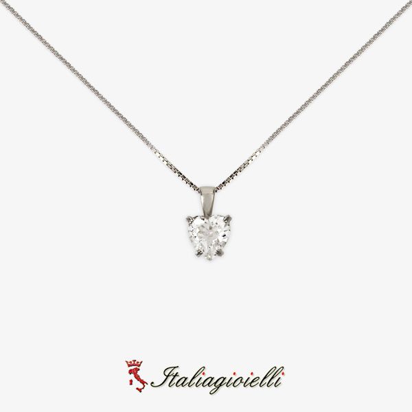 Collana Cuore Brillante