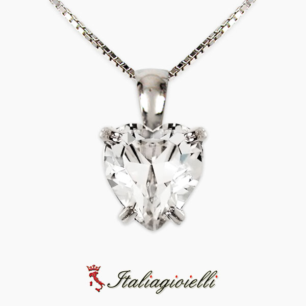 Collana Cuore Brillante