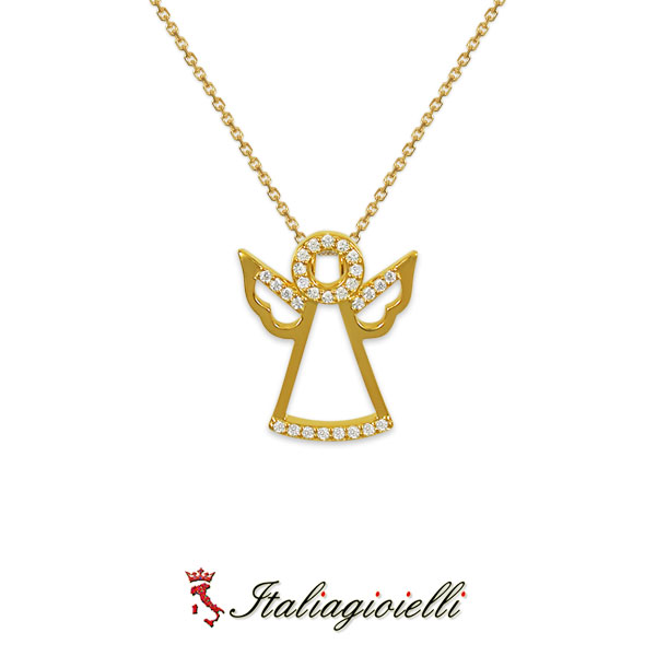 Collana Angelo Portafortuna