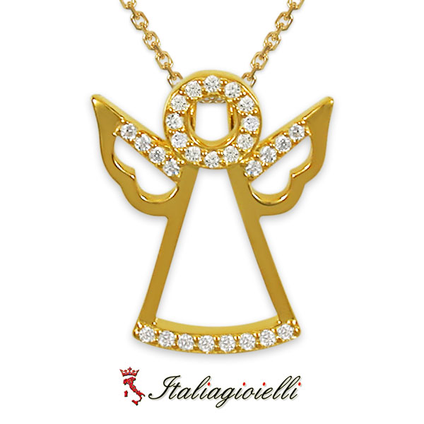 Collana Angelo Portafortuna