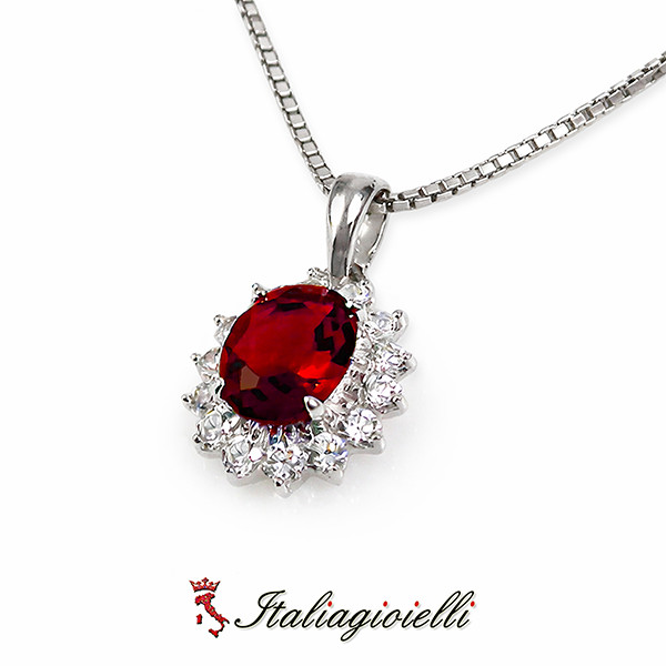 Sfarzosa Collana Rubino
