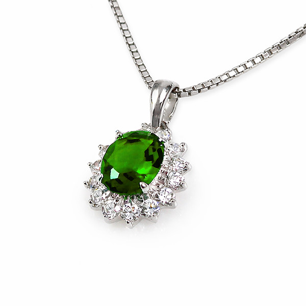Sfarzosa Collana Smeraldo