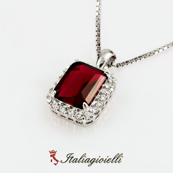 Sontuosa Collana Rubino