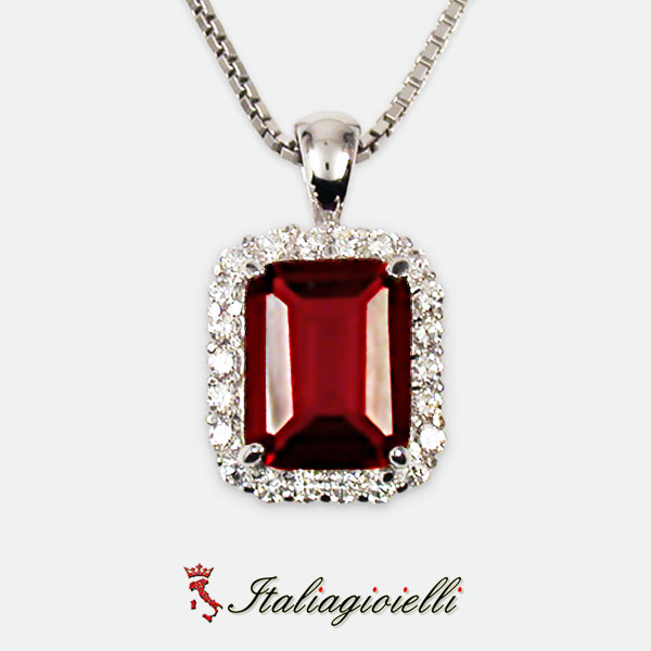 Sontuosa Collana Rubino