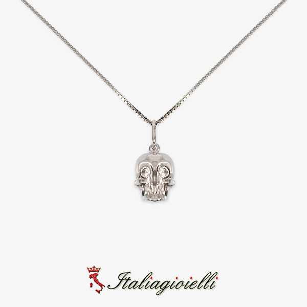 Collana Pendente Teschio