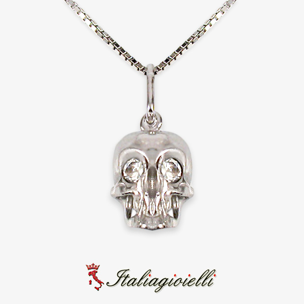 Collana Pendente Teschio