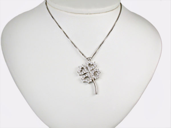 Collana Quadrifoglio Portafortuna