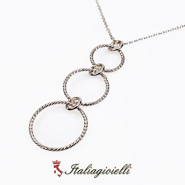 Collana Pendente Diamantata