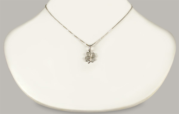 Collana Quadrifoglio Portafortuna