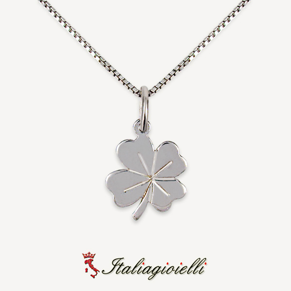 Collana Quadrifoglio Portafortuna