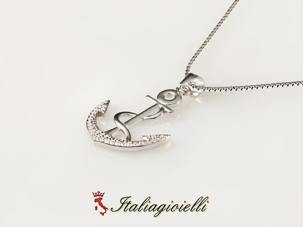 Collana Pendente Ancora